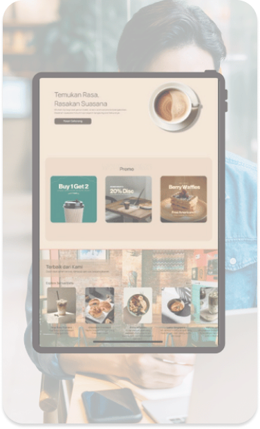 Landing page bisnis